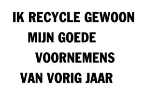 Goede voornemens-inzicht door ervaring helpt om ze vol te houden